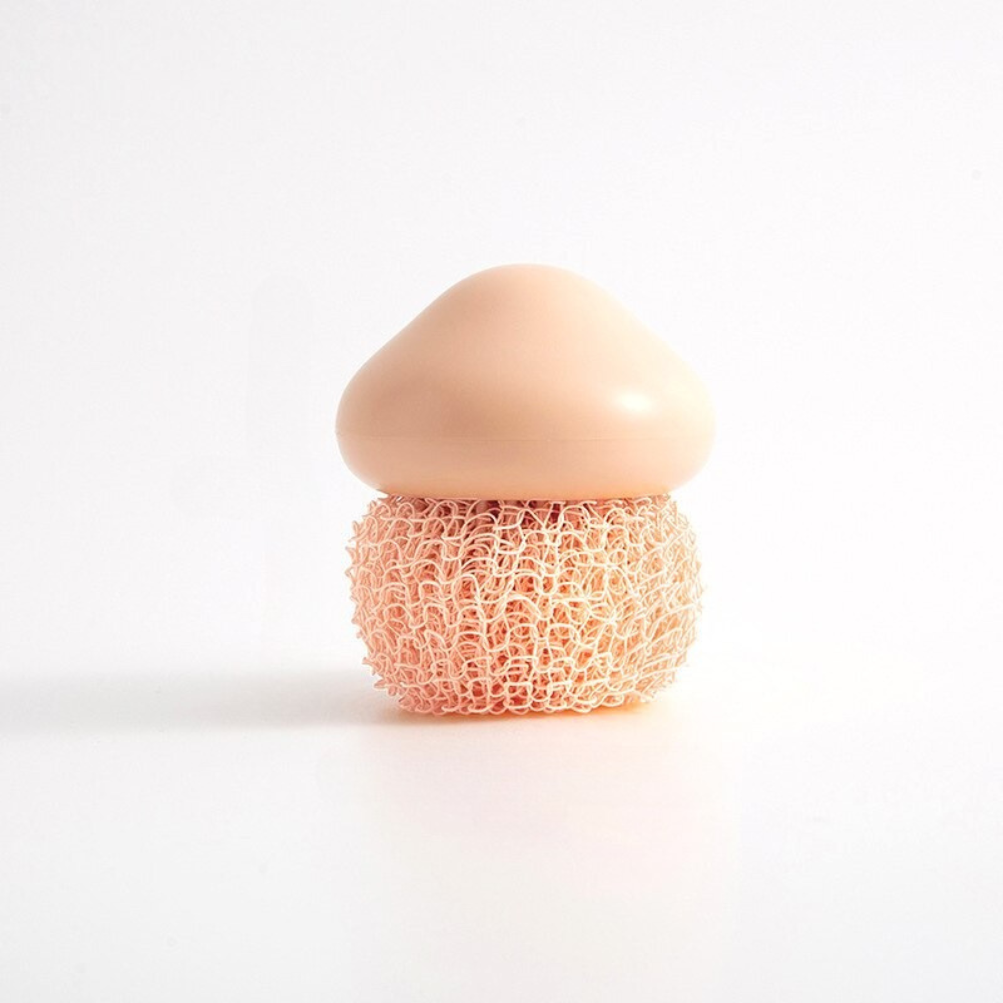 Fremgard Mushroom Inspired Mini Cleaning Brush Pink Nylon
