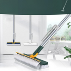 Fremgard 2-in-1 Rotating Floor Cleaning Brush with Long Handle (120° Head)