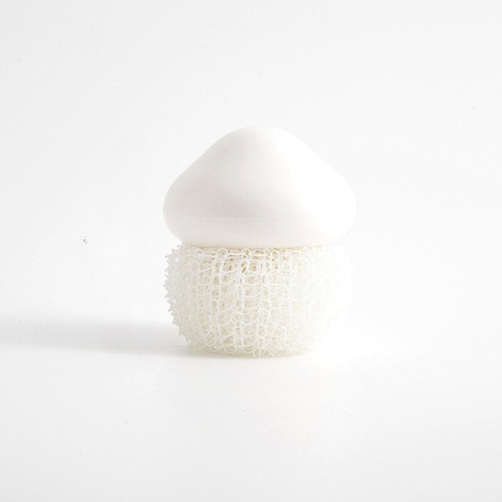 Fremgard Mushroom Inspired Mini Cleaning Brush White Nylon