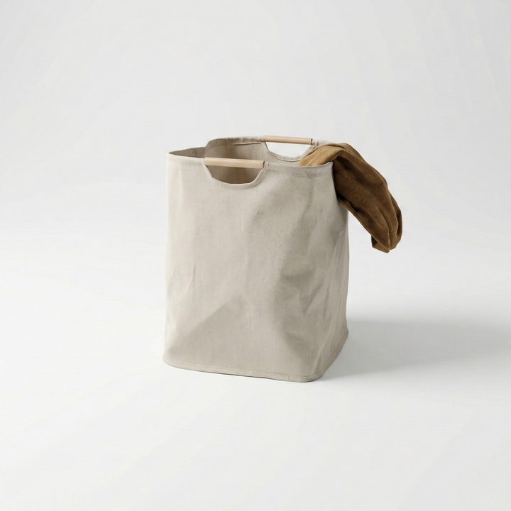 Fremgard Japanese style, Cotton linen Laundry Basket