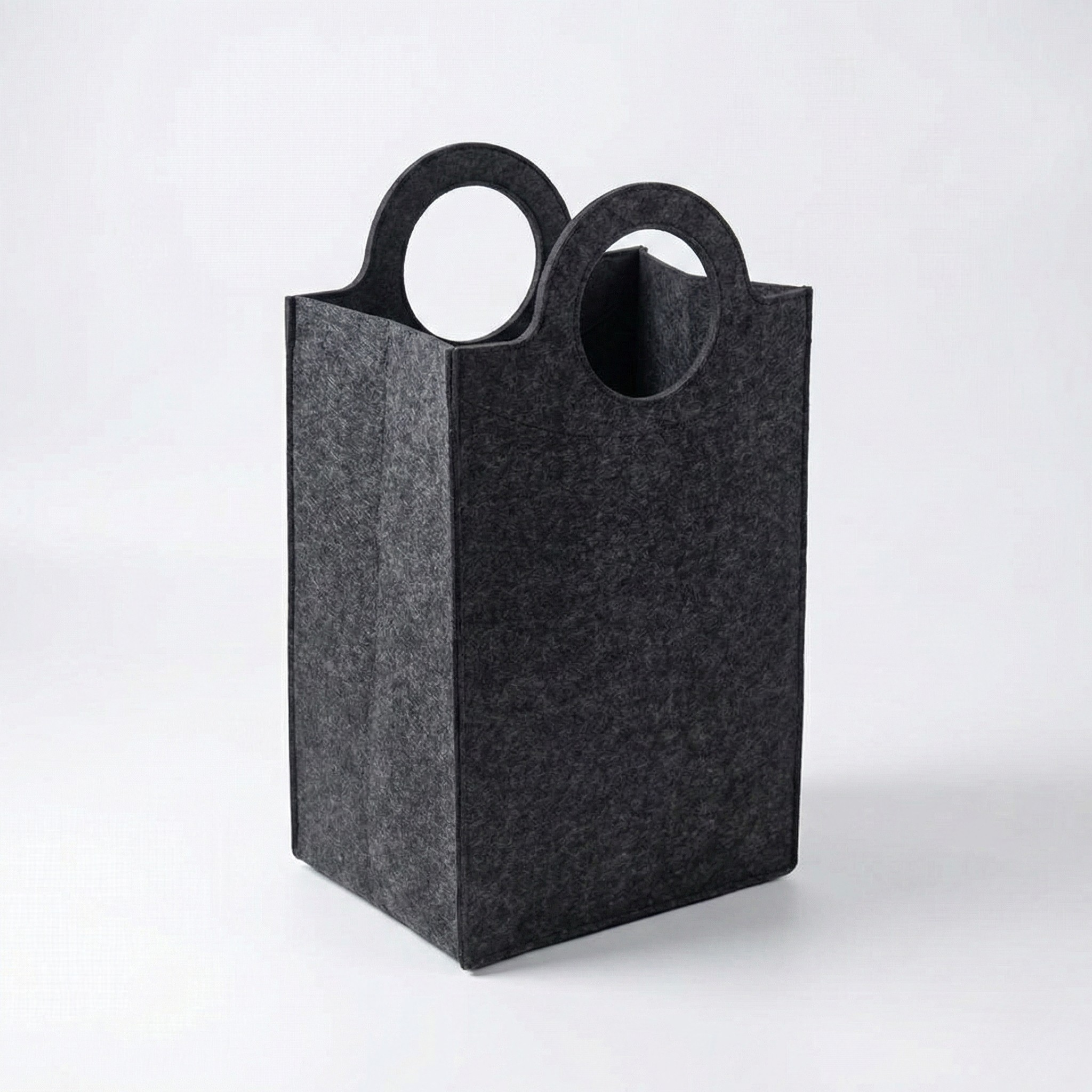 Fremgard Oxford Fold Felt Laundry Basket