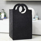 Fremgard Oxford Fold Felt Laundry Basket