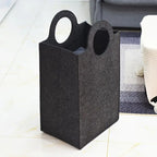 Fremgard Oxford Fold Felt Laundry Basket