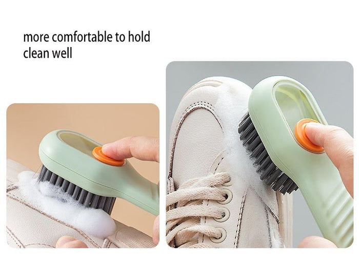 Fremgard Cleaning Brush with Soap Dispenser for Kitchen Sink and Dishwashing