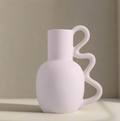 Fremgard Modern Sculptural Ceramic Vase Ivory