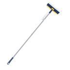Fremgard 2-in-1 Rotating Floor Cleaning Brush with Long Handle (120° Head) Blue