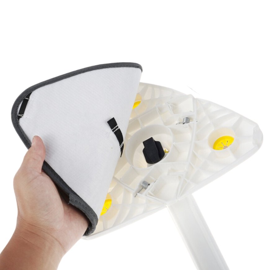 Fremgard 360° Rotating Microfiber Flat Mop with Adjustable Handle (100–130 cm)