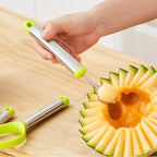 Fremgard 3-Piece Fruit Cutter & Melon Baller Set – Stainless Steel Kitchen Tool