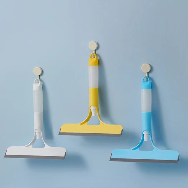 Fremgard 3-in-1 Window Cleaning Tool with Spray Bottle – Glass and Mirror Squeegee