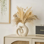 Fremgard Nordic Sculptural Ceramic Vase Set