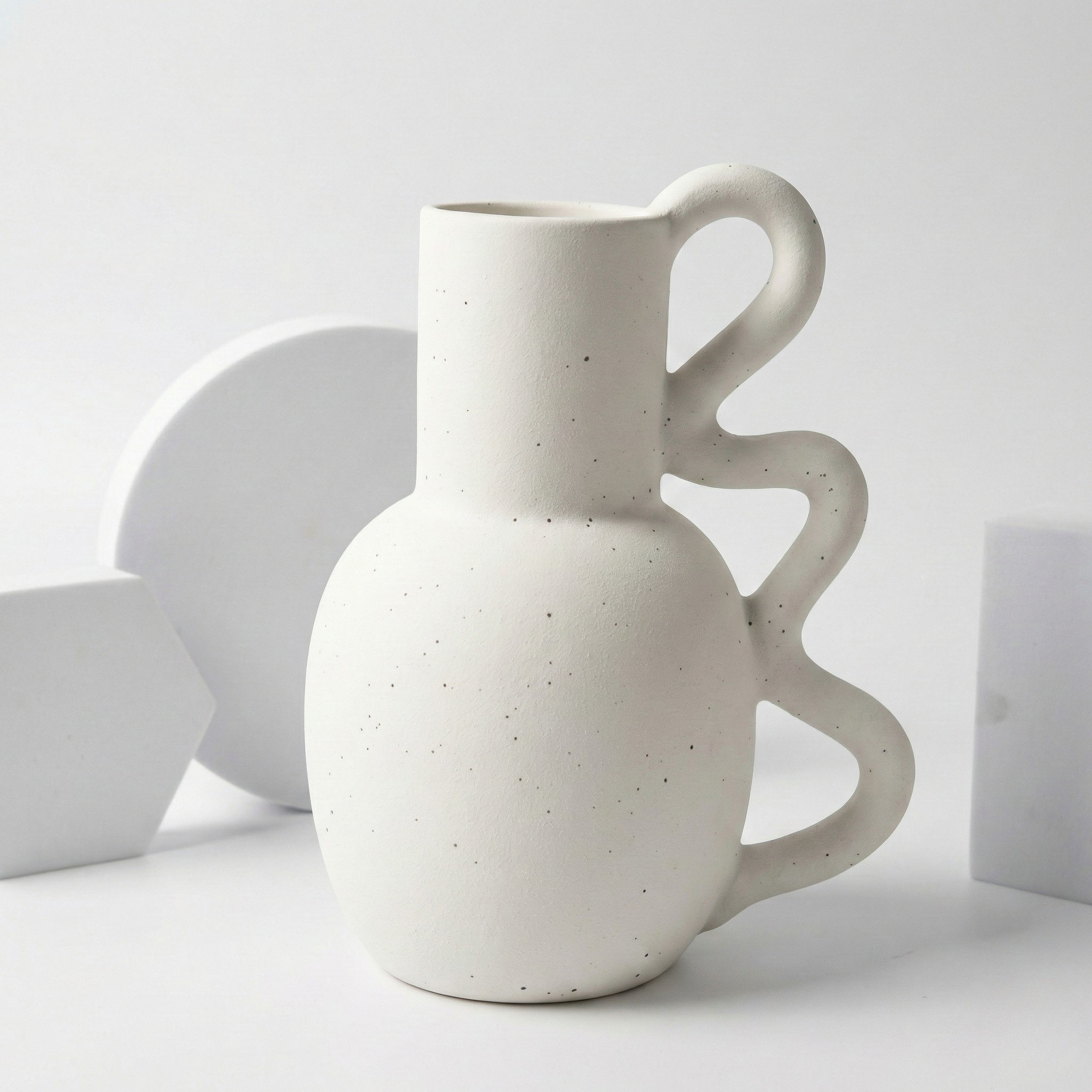 Fremgard Modern Sculptural Ceramic Vase