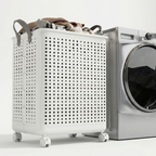 Fremgard Laundry Basket With Wheels